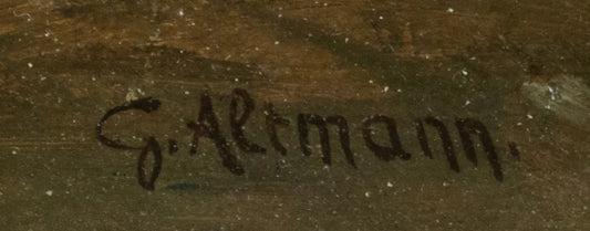 SOLD Gerard Altman (1877 - 1940) painting oil on panel