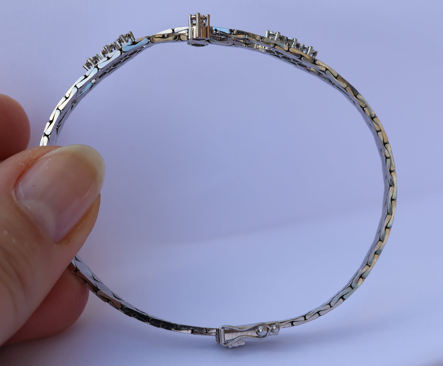 14 kt gouden armband met diamanten briljant geslepen