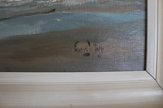 Leendert van der Vlist (1894-1962) seascape painting