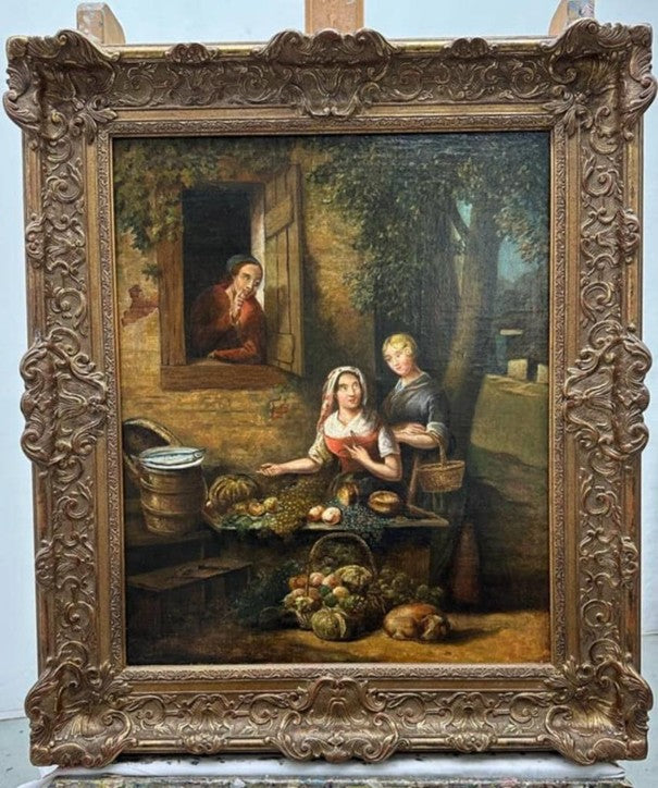 Anthony Oberman, 1781-1845, oil on canvas on wooden panel