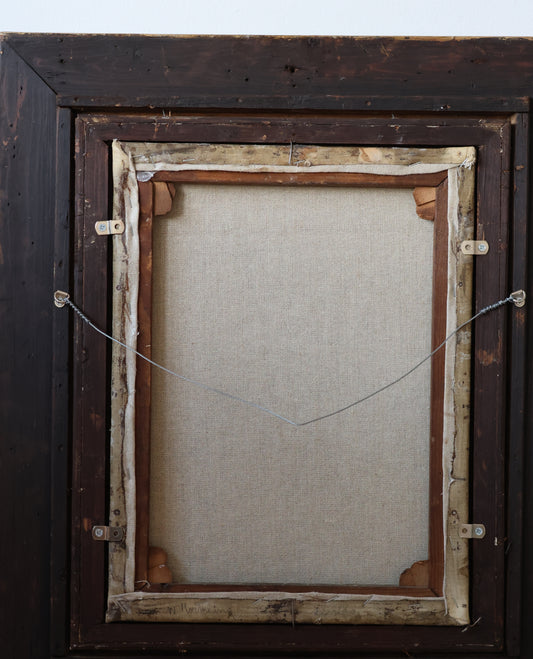 Willem Korteling, 1889-1964, stilleven met bloemen, olieverf op doek