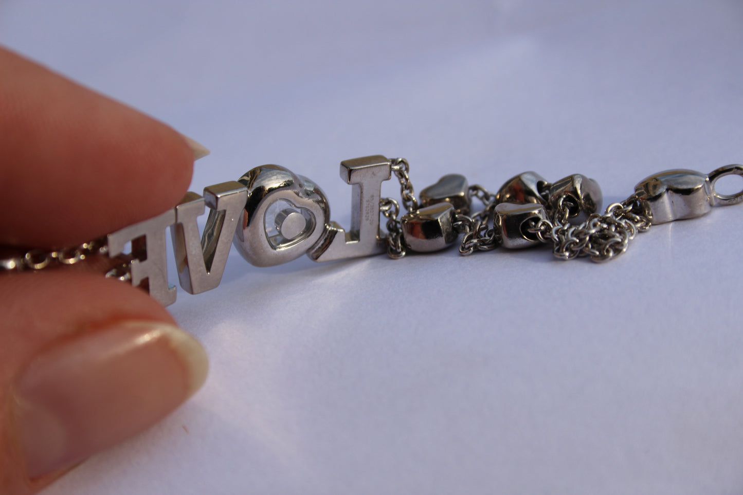 Vintage collectie 2019; Verkocht Chopard armband Love 18 kt goud