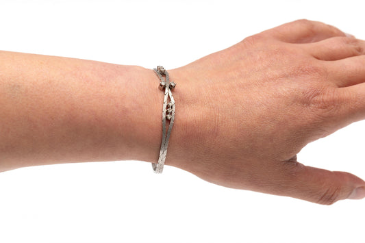 14 kt gouden armband met diamanten briljant geslepen