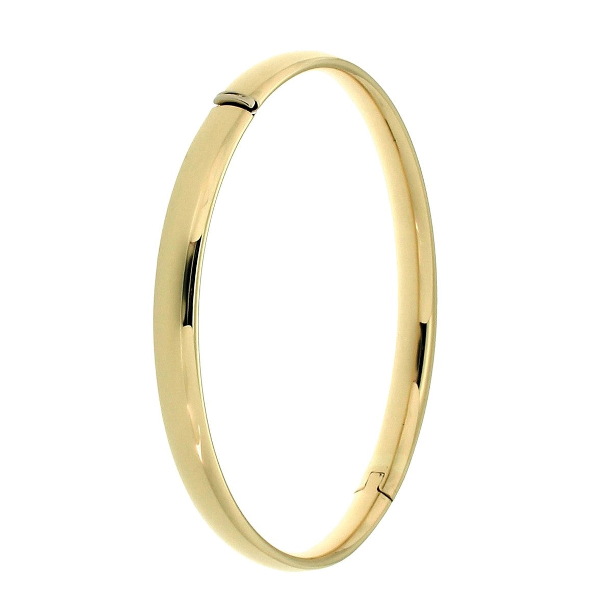 14 kt gouden slavenarmband 6 mm 65-2 mm x 55 mm 10 gram