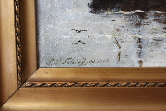 Petrus Paulus Schiedges (1860-1922), oil on canvas