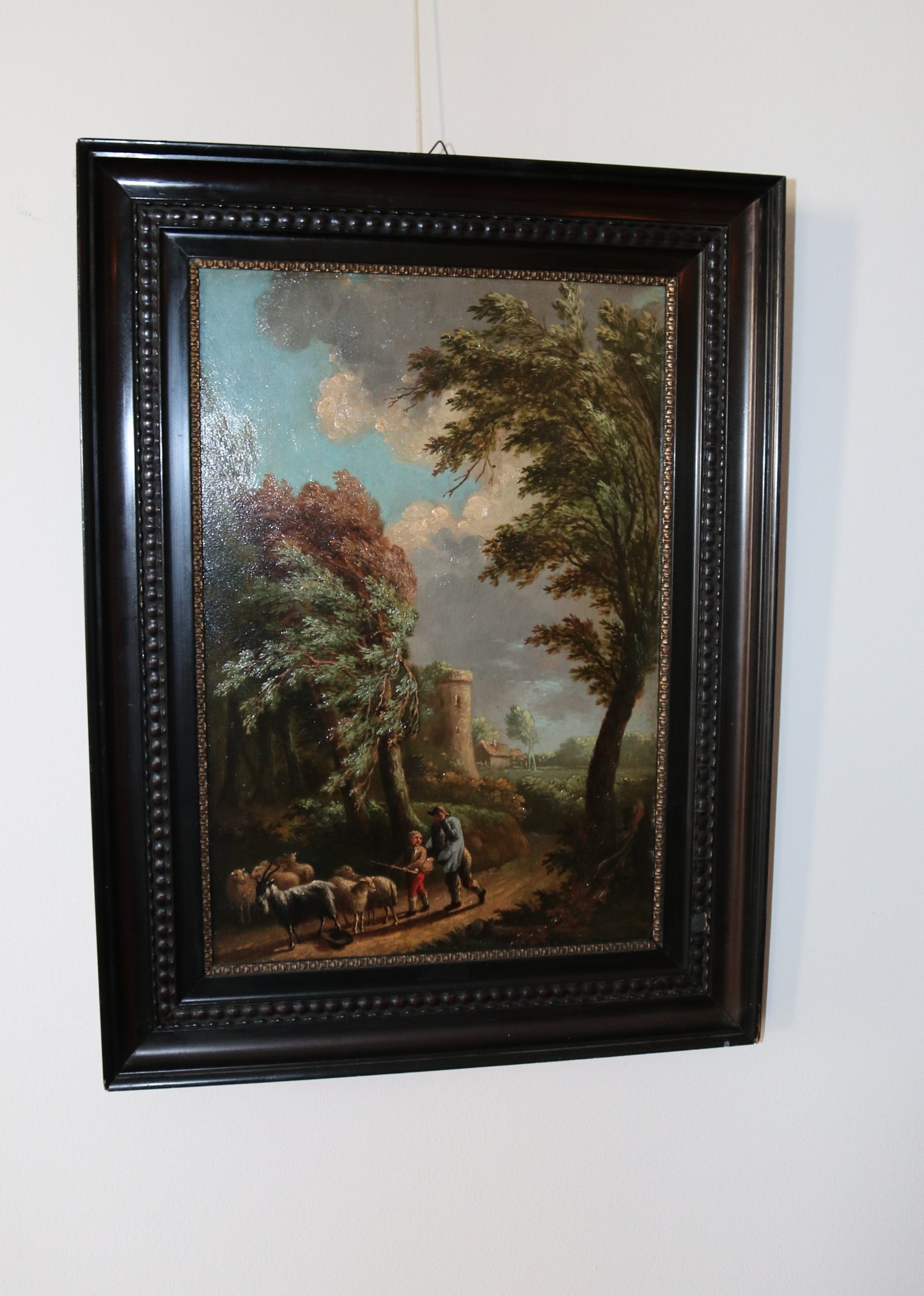 Schilderij 20ste eeuw een navolger van Borselen