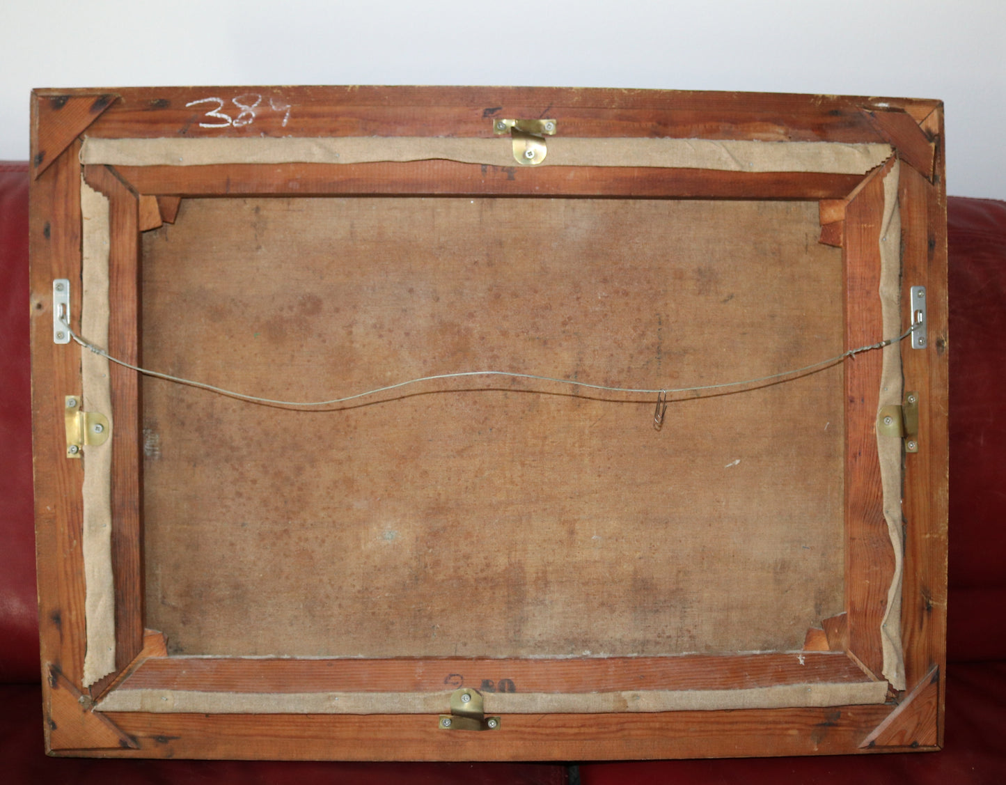 Russian school, oil on canvas, 45 x 64.5 cm