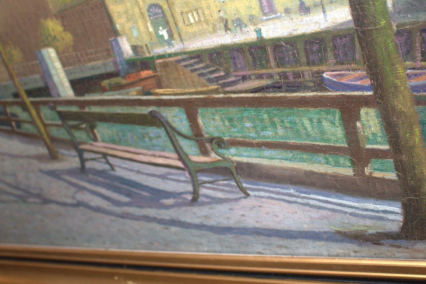 Russian school, oil on canvas, 45 x 64.5 cm