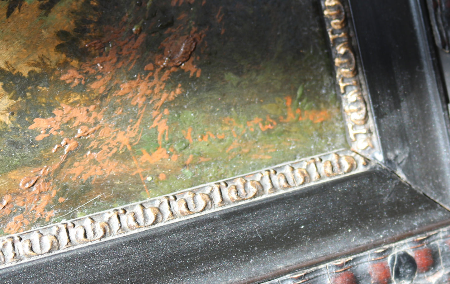 Schilderij 20ste eeuw een navolger van Borselen